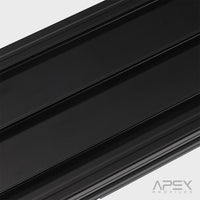 40x120 8 Slot Aluminium Extrusion Black
