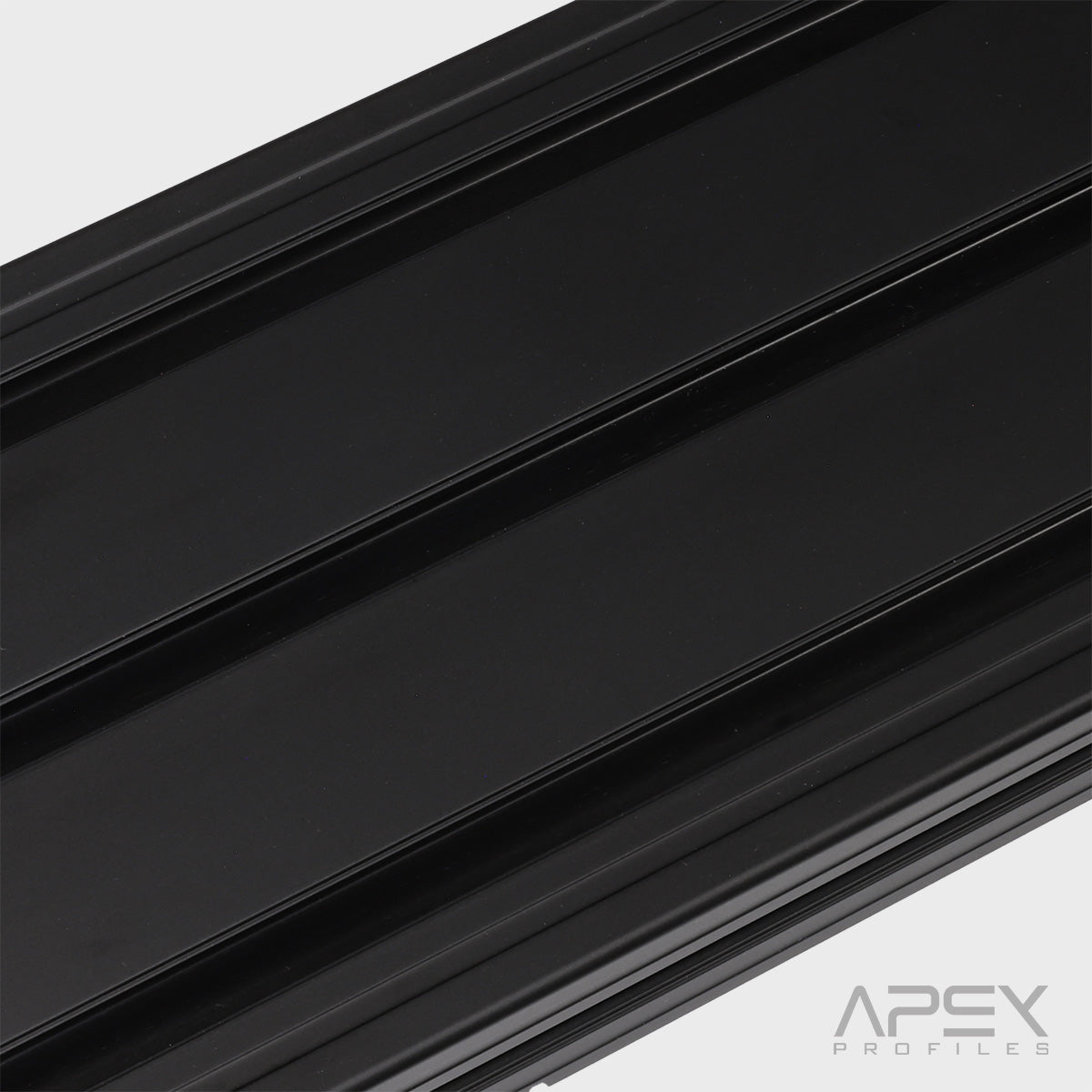 40x40 Aluminium 2 T-Slot Profile Black | Modular Frame Extrusion